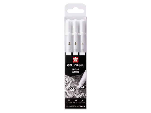 Gelly Roll Basic White Pen 05/08/10 Set 3