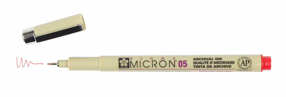 Sakura Pigma Micron Fineliner 05 0,45 mm - 5