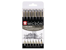 Pigma Micron Wallet 6 + 1