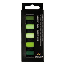 Rembrandt Soft Pastel Micro Sets 5.5 Lush Green