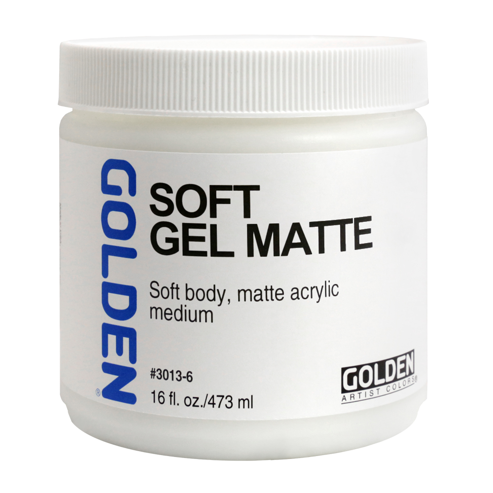 Soft Gel Matte 473ml - Semi-Transparent