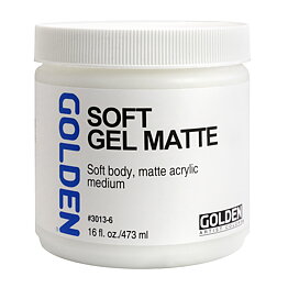 Soft Gel Matte 473ml - Semi-Transparent