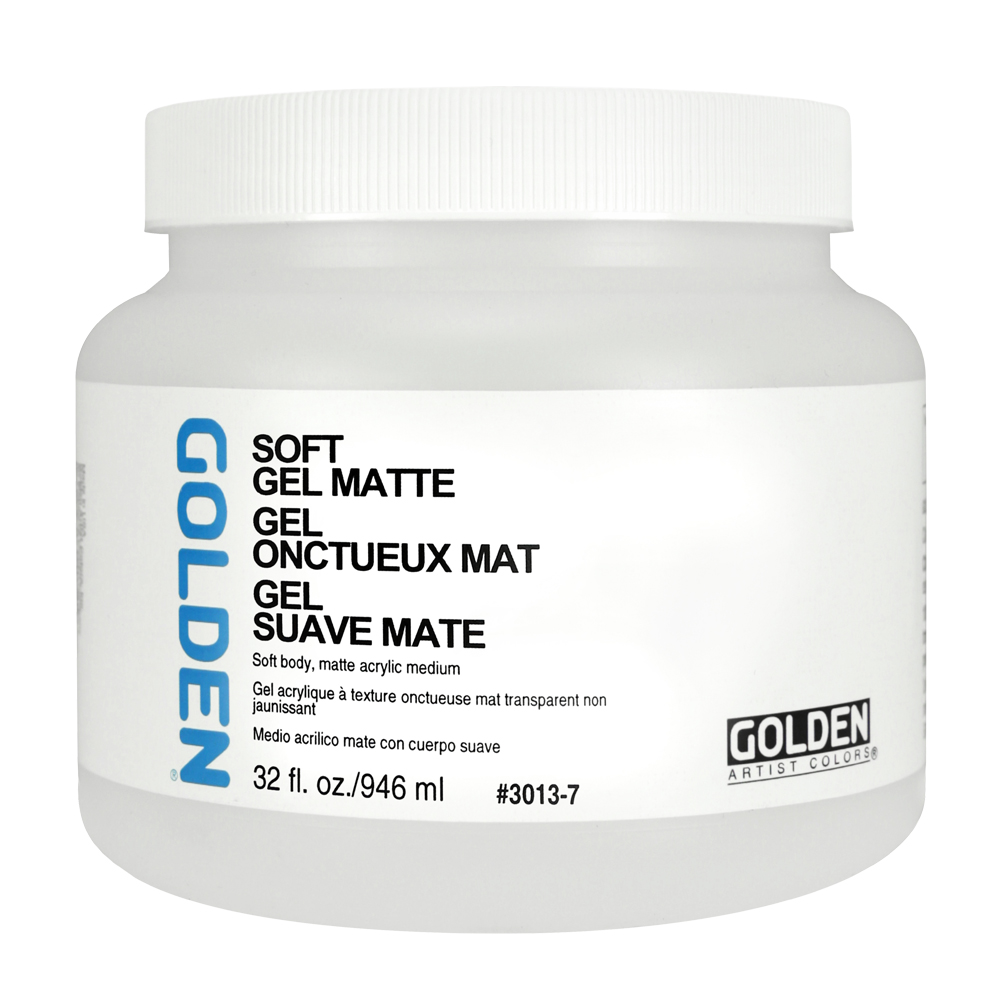 Soft Gel Matte 946ml - Semi-Transparent