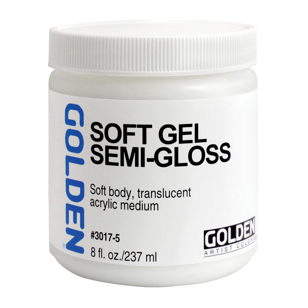 Soft Gel Semi-Gloss 237ml - Semi-Transparent