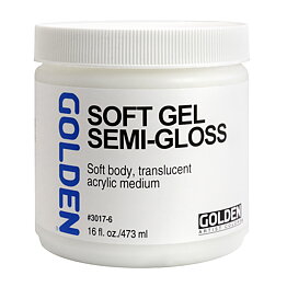Soft Gel Semi-Gloss 473ml - Semi-Transparent