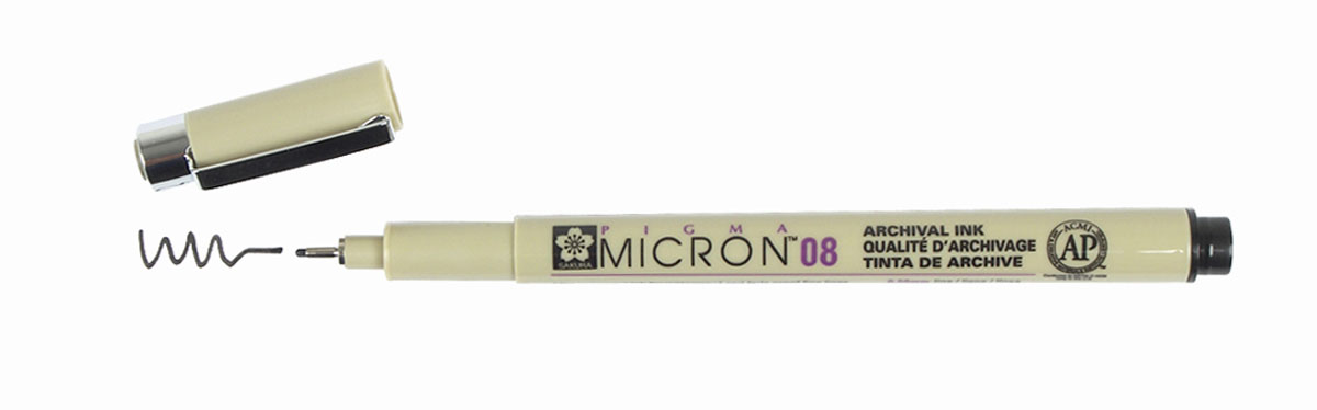 Sakura Pigma Micron Fineliner 08 0,5 mm