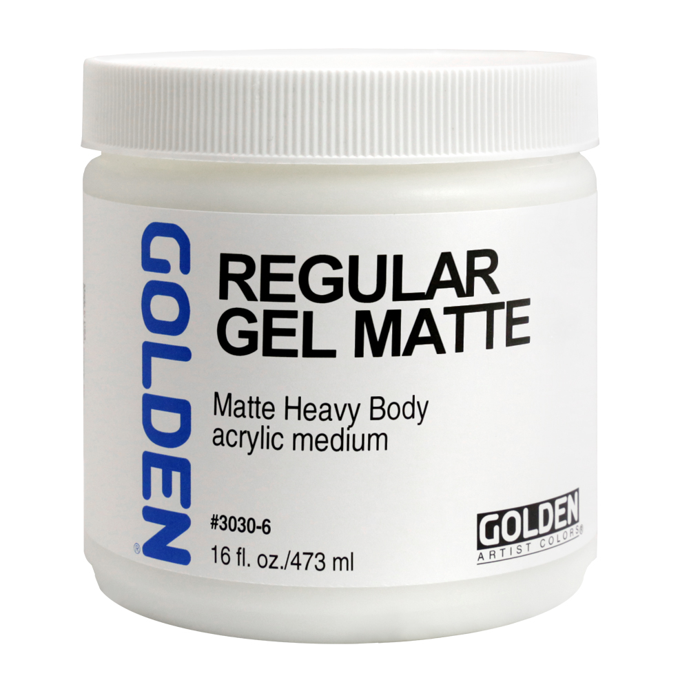Regular Gel Matte 473ml - Semi-Transparent