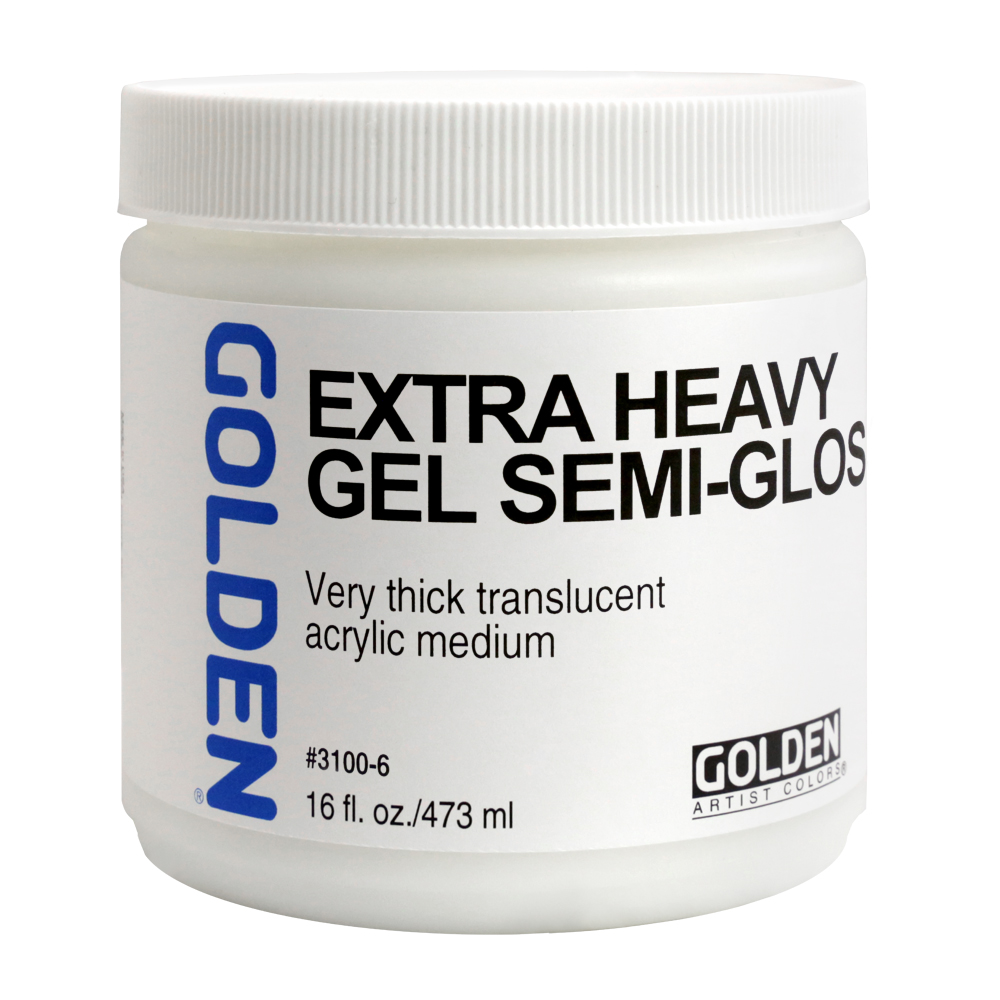 Extra Heavy Gel Semi-Gloss 473ml - Semi-Transparent