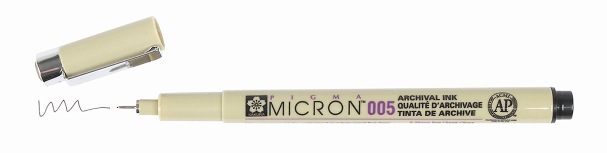 Sakura Pigma Micron Fineliner Black - 2