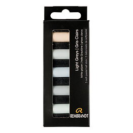 Rembrandt Soft Pastel Micro Sets 5.5 Lights Greys