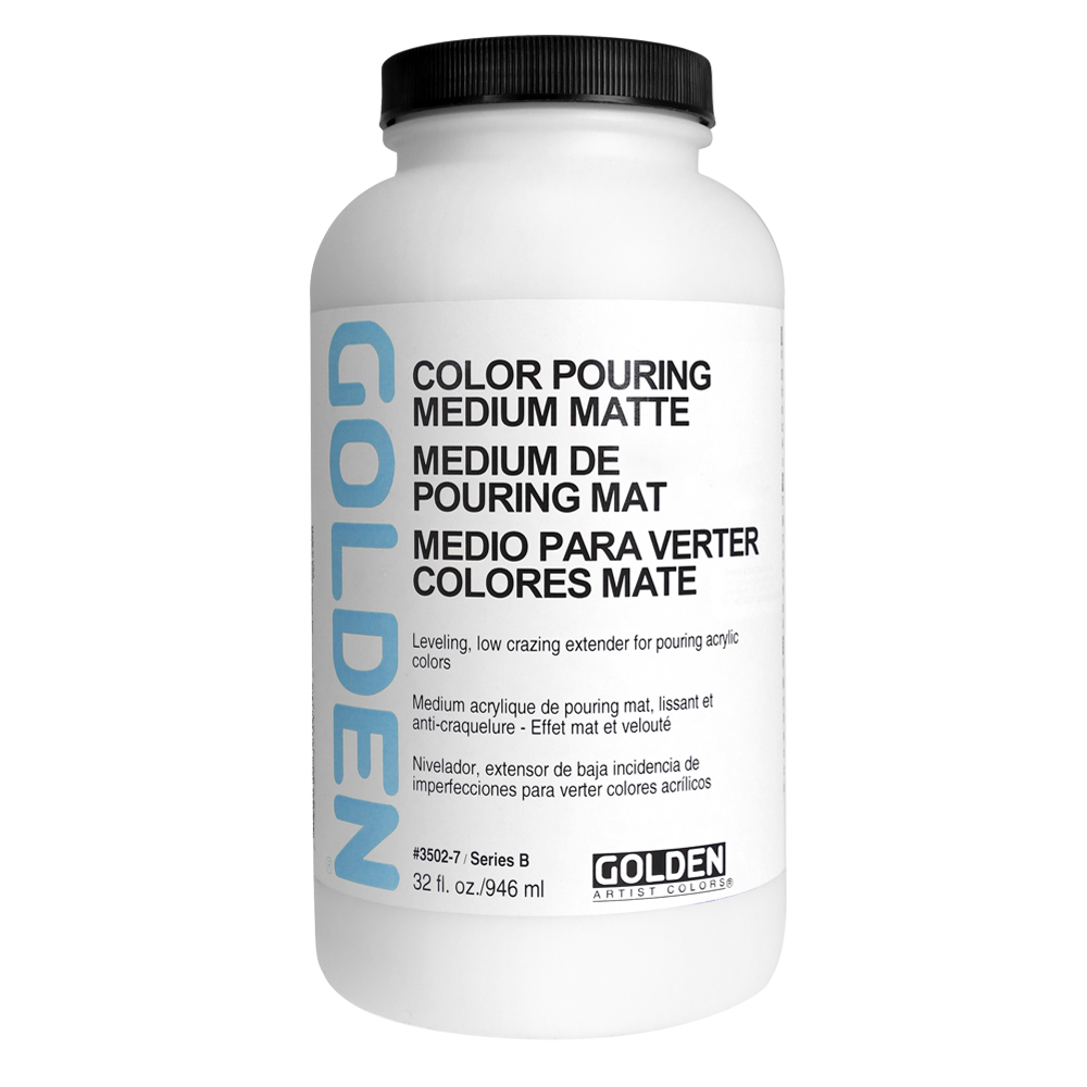 Color Pouring Medium Matte 946ml - Semi-Transparent