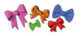 FIMO® 8725 Push moulds "Bows"