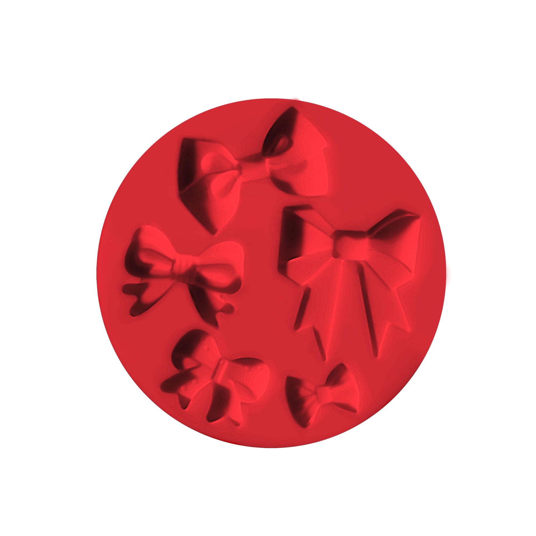 FIMO® 8725 Push moulds "Bows" - 5