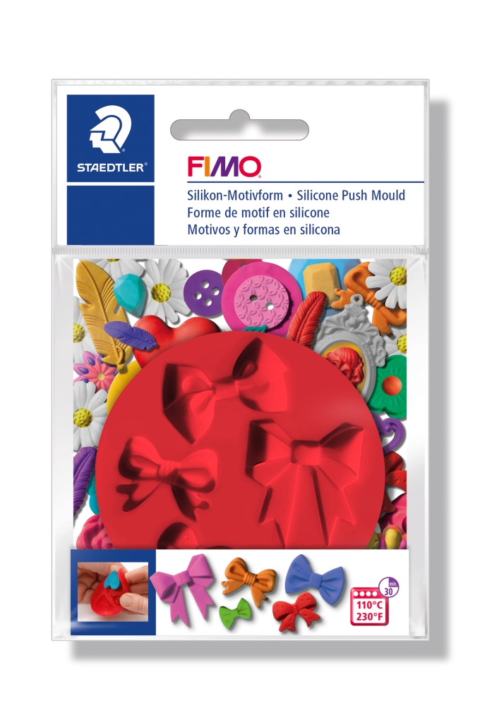 FIMO® 8725 Push moulds "Bows"