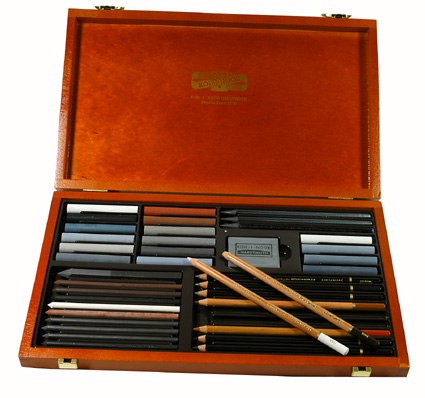 Gioconda Art set i träskrin 8895 - 5