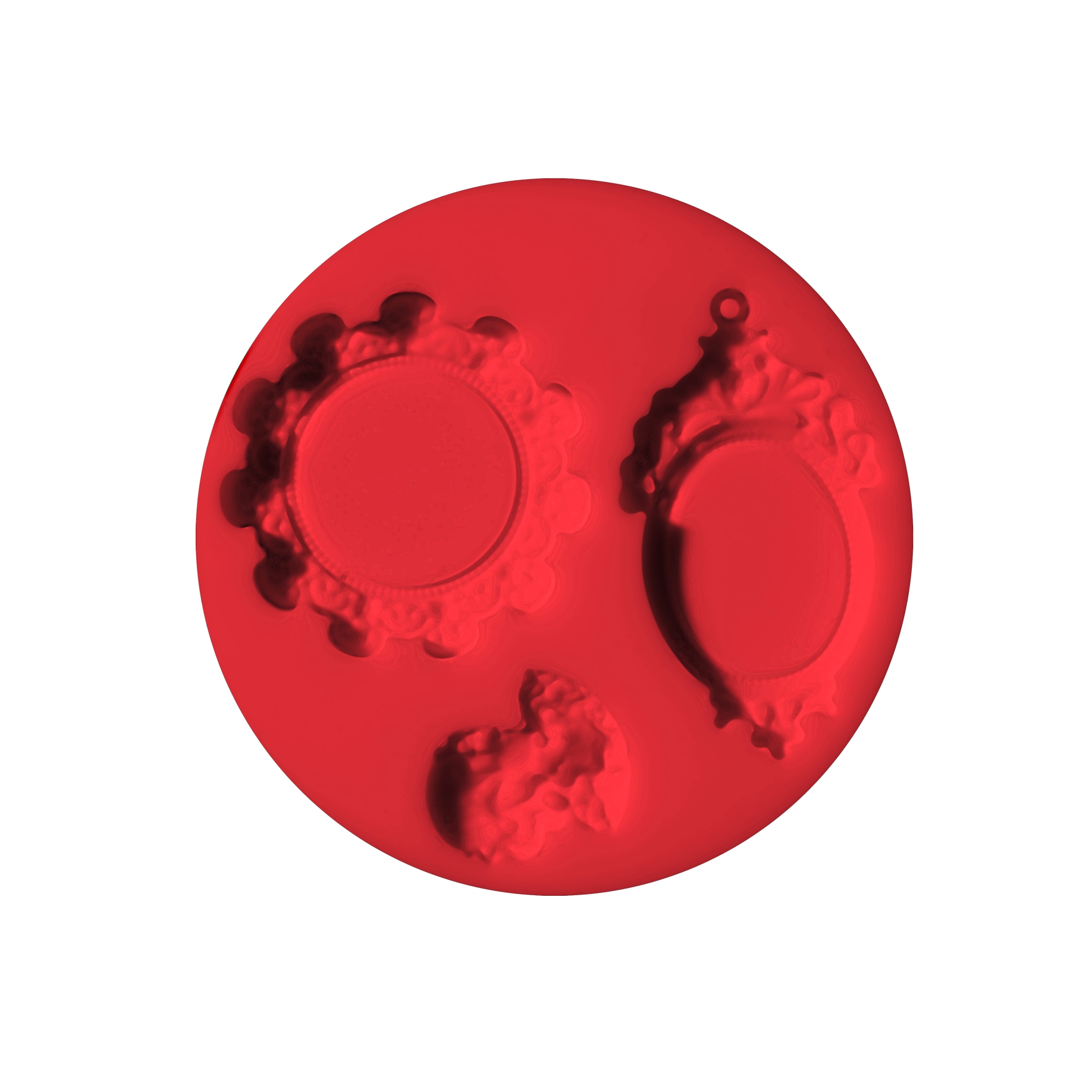 FIMO® 8725 Push moulds "Camée" - 5