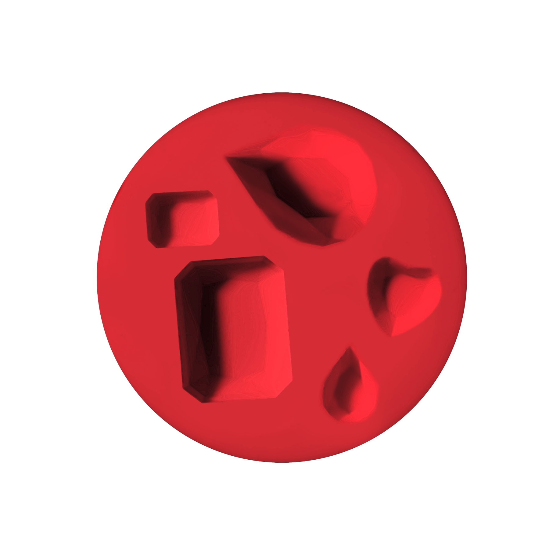 FIMO® 8725 Push moulds "Gems" - 5