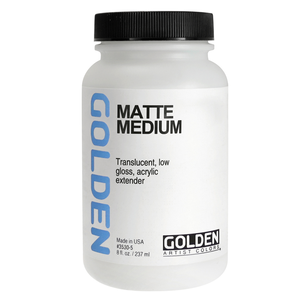 Matte Medium 237ml - Semi-Transparent