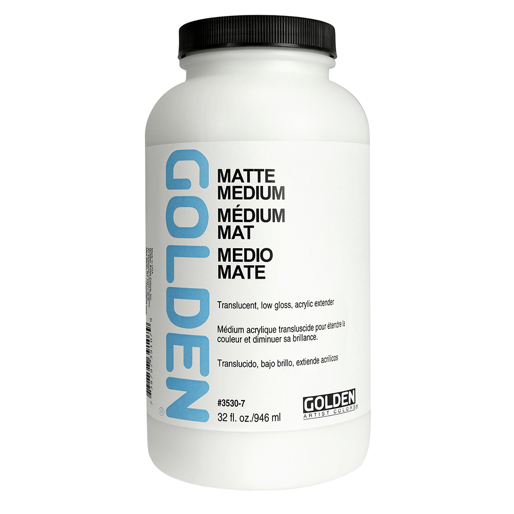 Matte Medium 946ml - Semi-Transparent