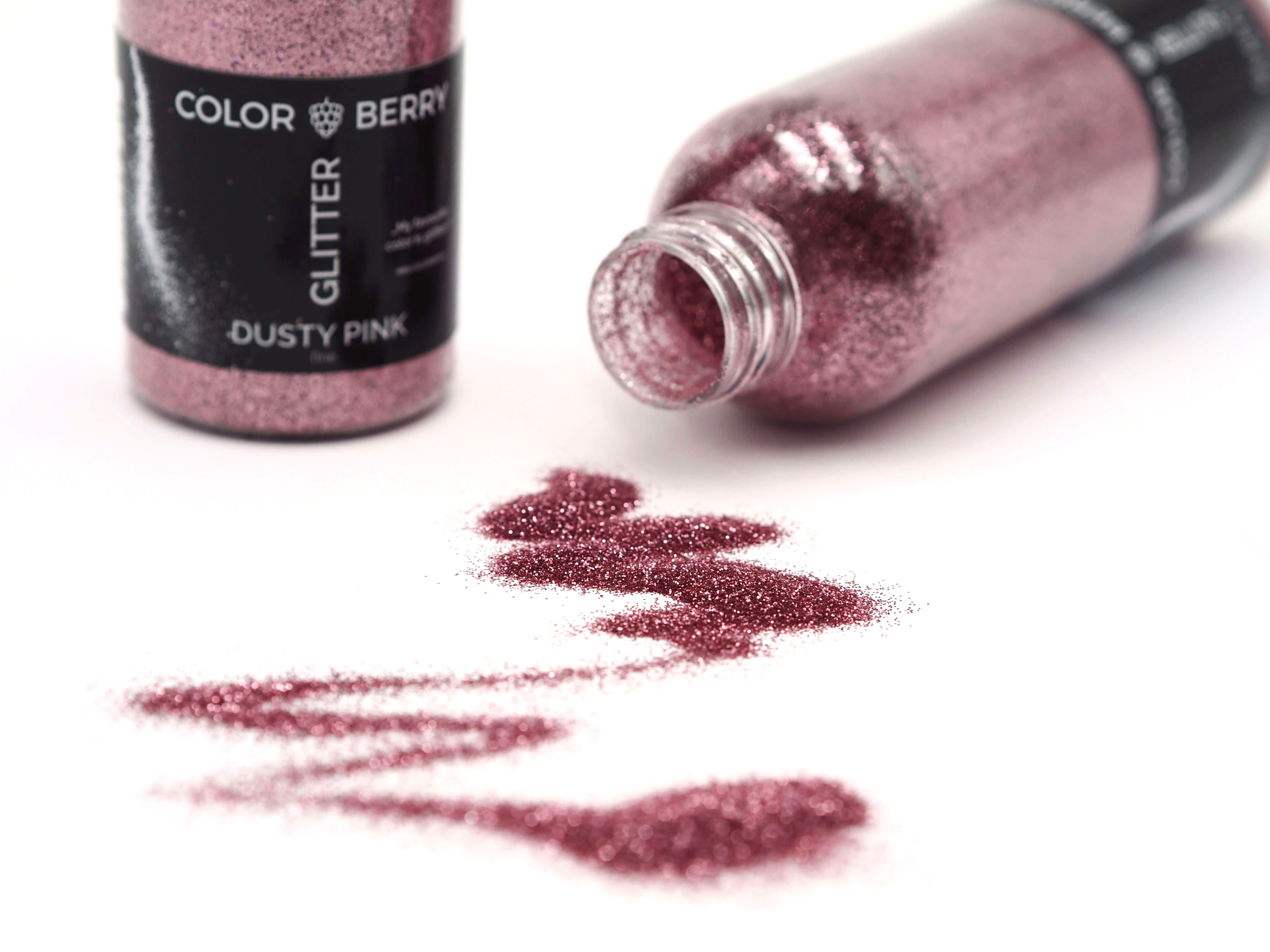 Glitter Dusty Pink Fine