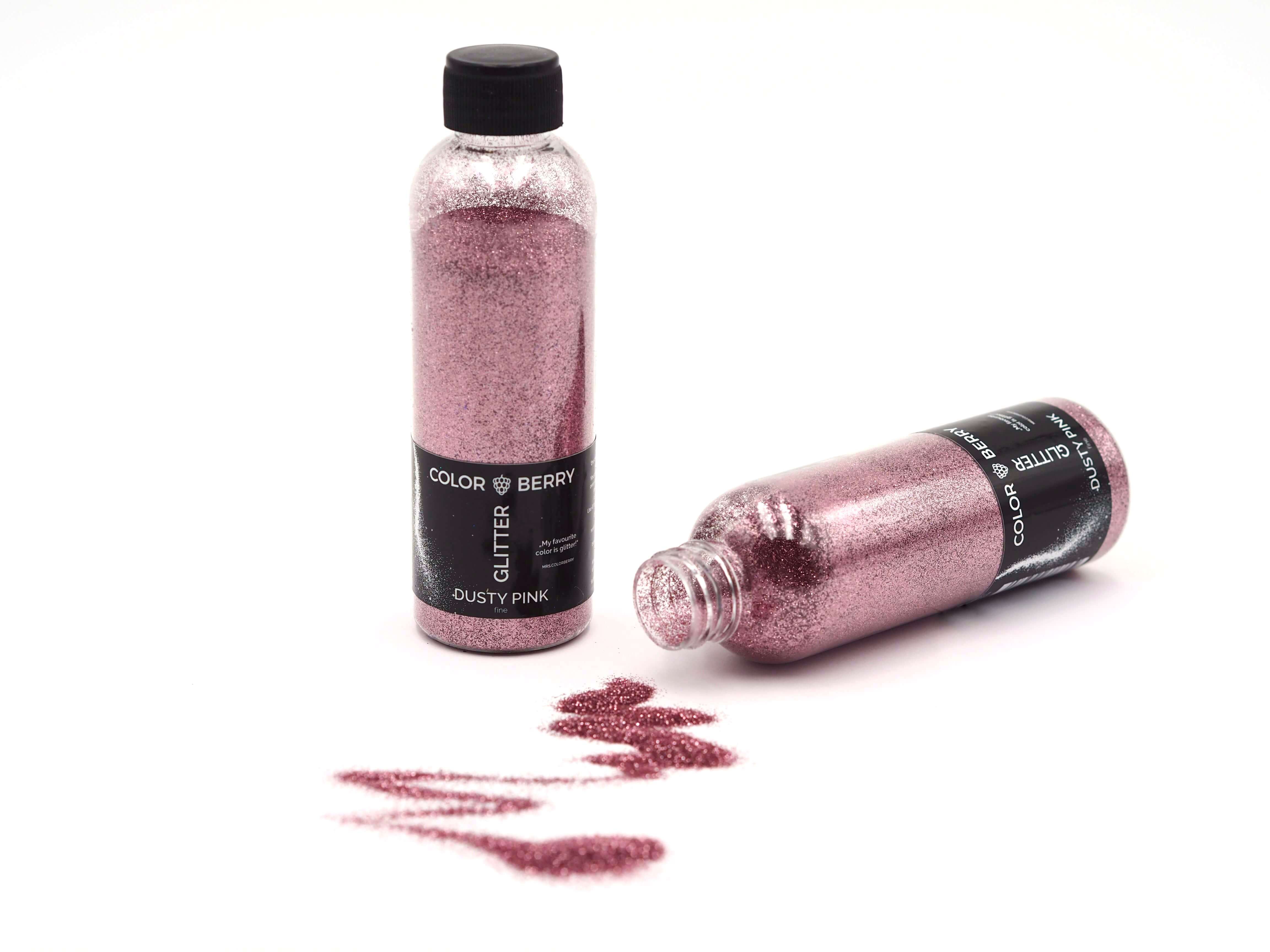 Glitter Dusty Pink Fine - 2