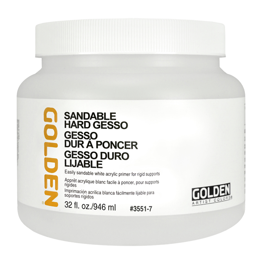 Sandable Hard Gesso 946ml - Opaque