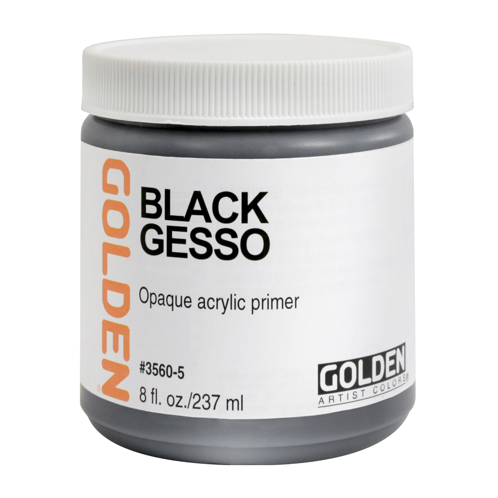 Black Gesso 237ml - Opaque