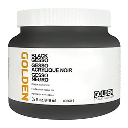 Black Gesso 946ml - Opaque