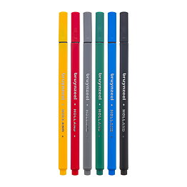 Bruynzeel Fineliner Basic set 6