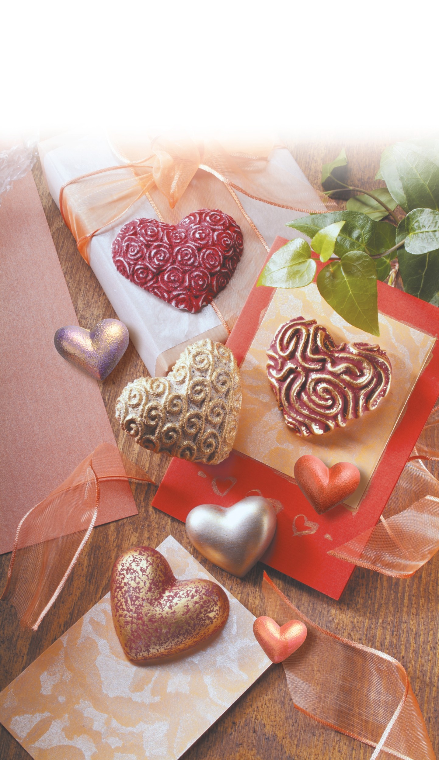 FIMO® 8742 Clay mould "Hearts" - 2