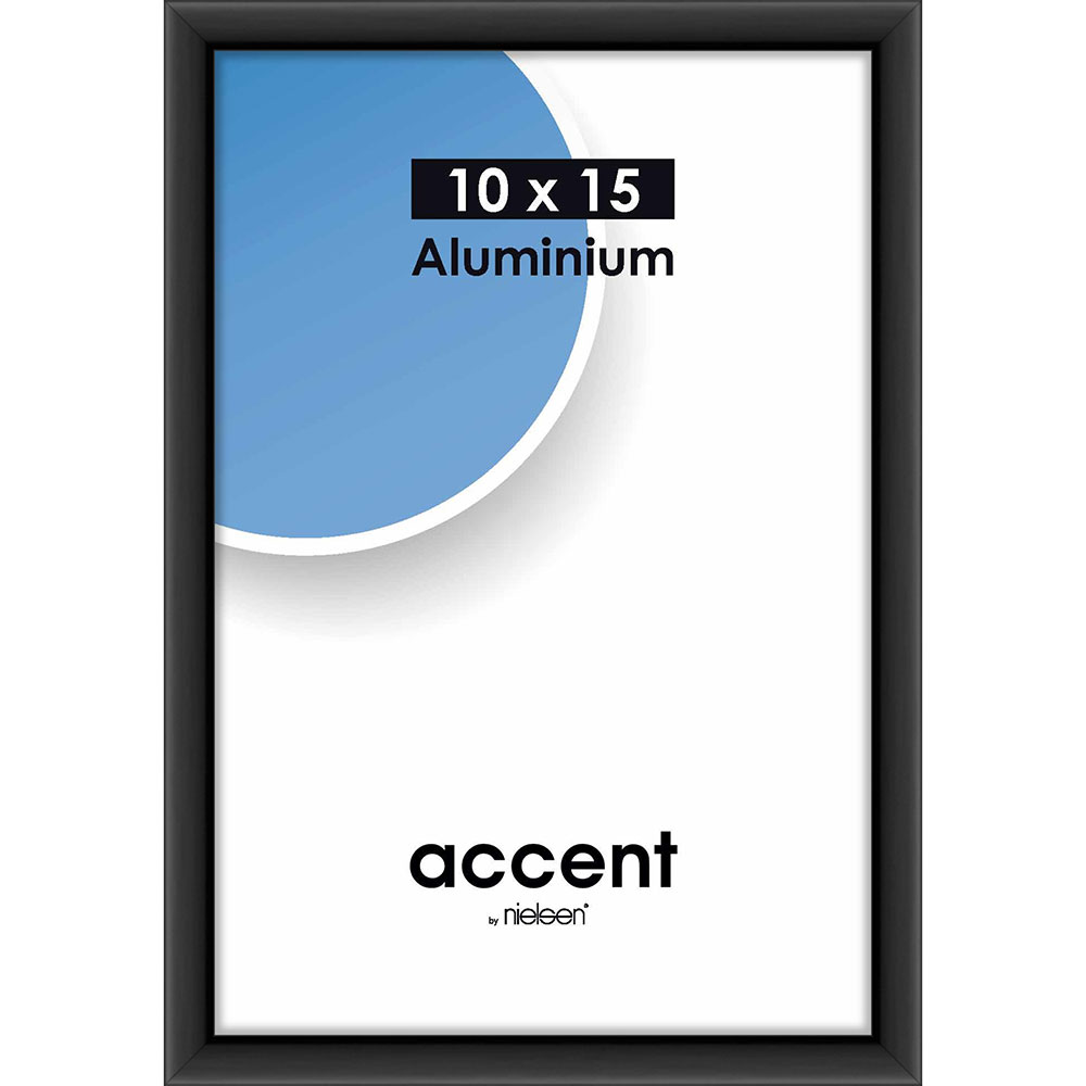 Accent Aluminium Svart Matt - 6