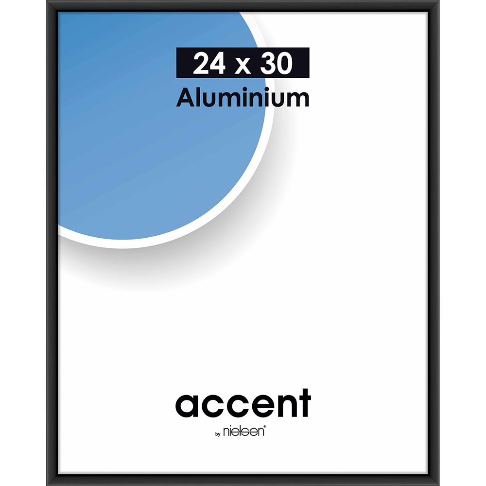 Accent Aluminium Svart Matt - 11