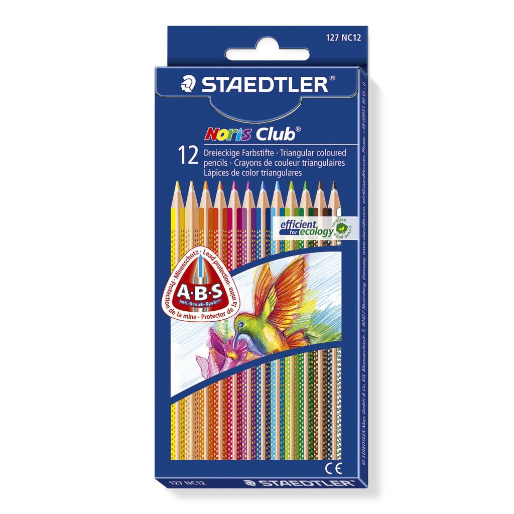 Noris Club 127 Triangular coloured pencil