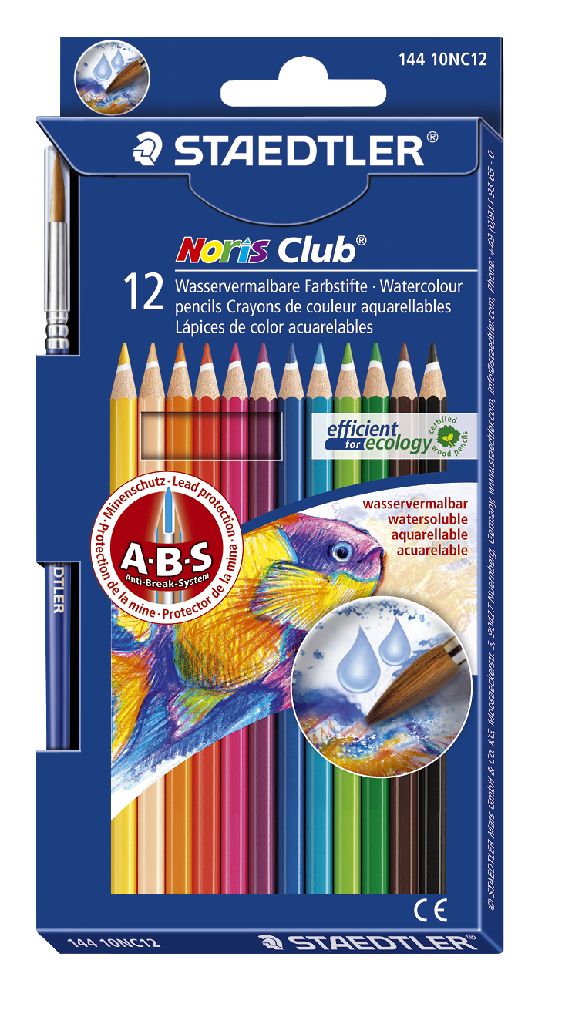 Noris Club 144 10 Watercolour pencil