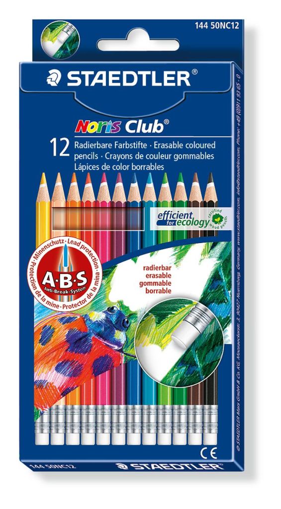 Noris Club 144 50 Erasable coloured pencil