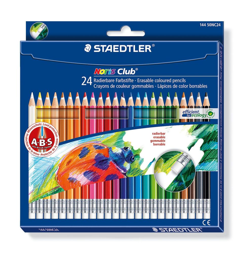 Noris Club 144 50 Erasable coloured pencil - 4