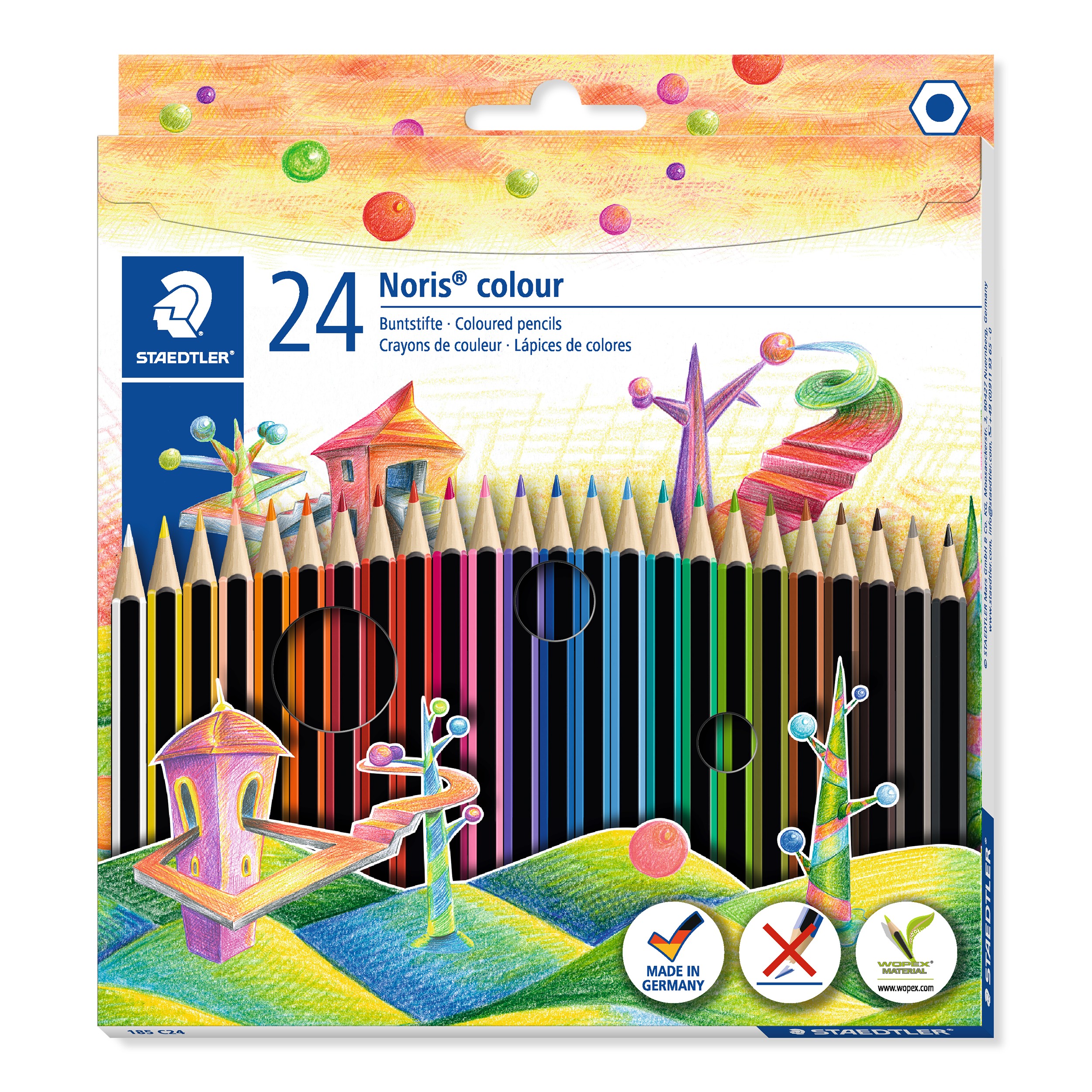 Noris Colour 185 coloured pencil - 4