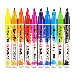 Ecoline Brush pen Set 10