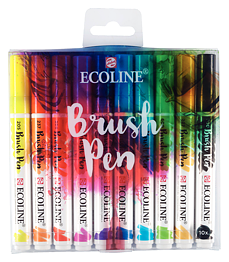 Ecoline Brush pen Set 10