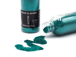 Glitter Dusty Mermaid Teal Fine