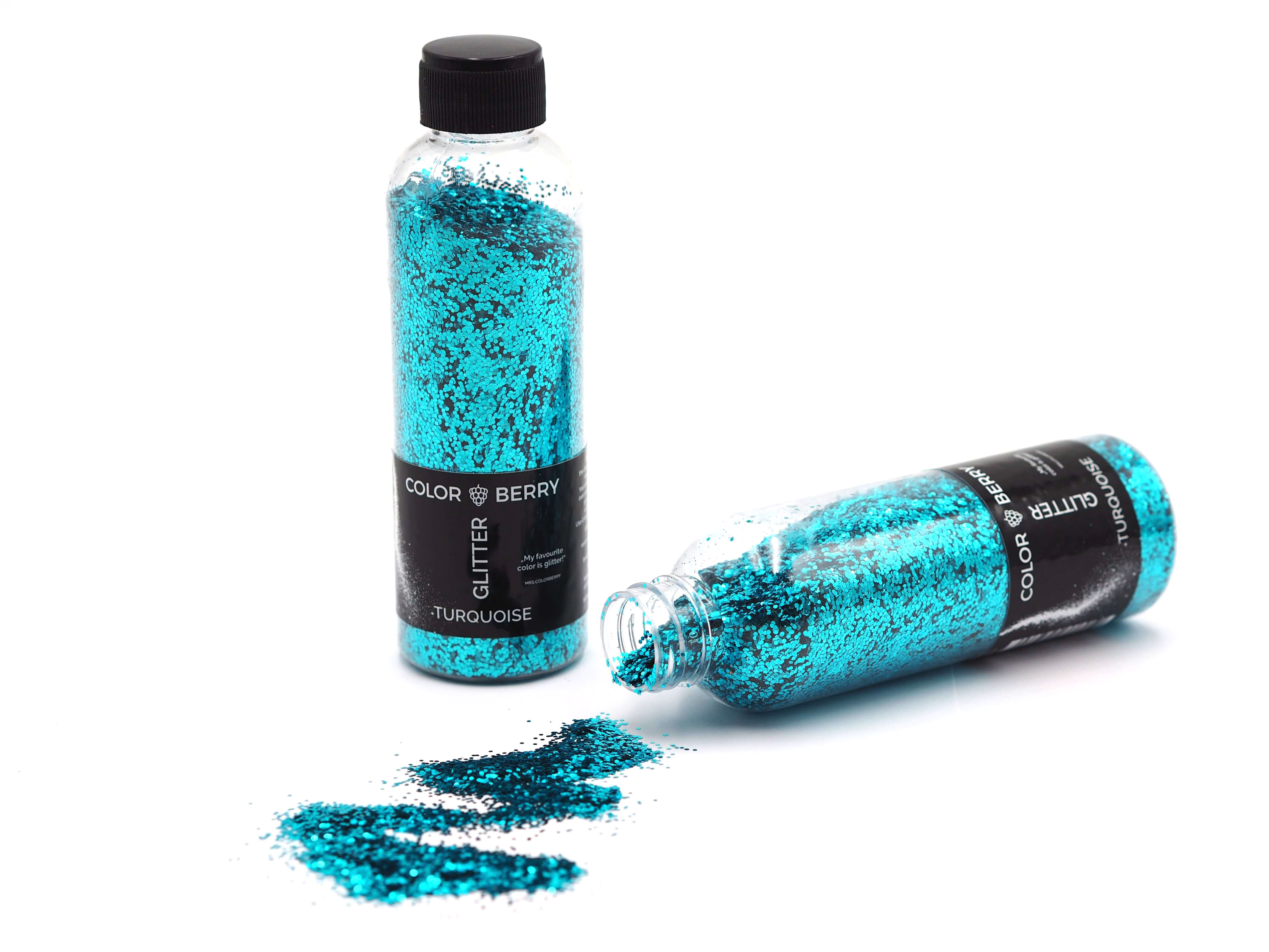 Glitter Dusty Turquoise Chunkey - 2