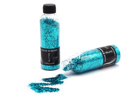 Glitter Dusty Turquoise Chunkey