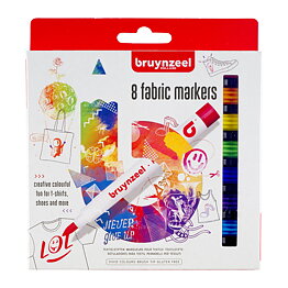 FABRIC MARKERS SET 8