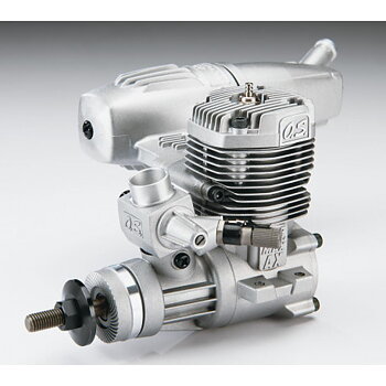Motor OS MAX-46AX II, 7,45cc 2 takts förbränningsmotor