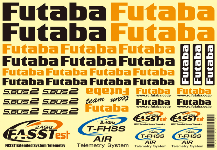 Dekalset Futaba OEM