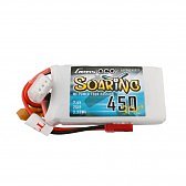 Li-Po Gens ace Soaring 2S 450mAh 7.4V 30C JST