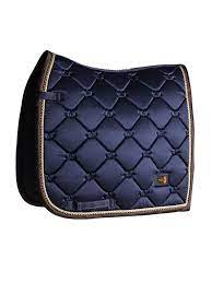 TSR Klubbschabrak dressyr; Stockholm Equestrians Royal Classic blue dressyrschabraket