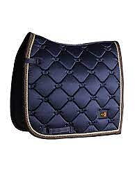TSR Klubbschabrak dressyr; Stockholm Equestrians Royal Classic blue dressyrschabraket