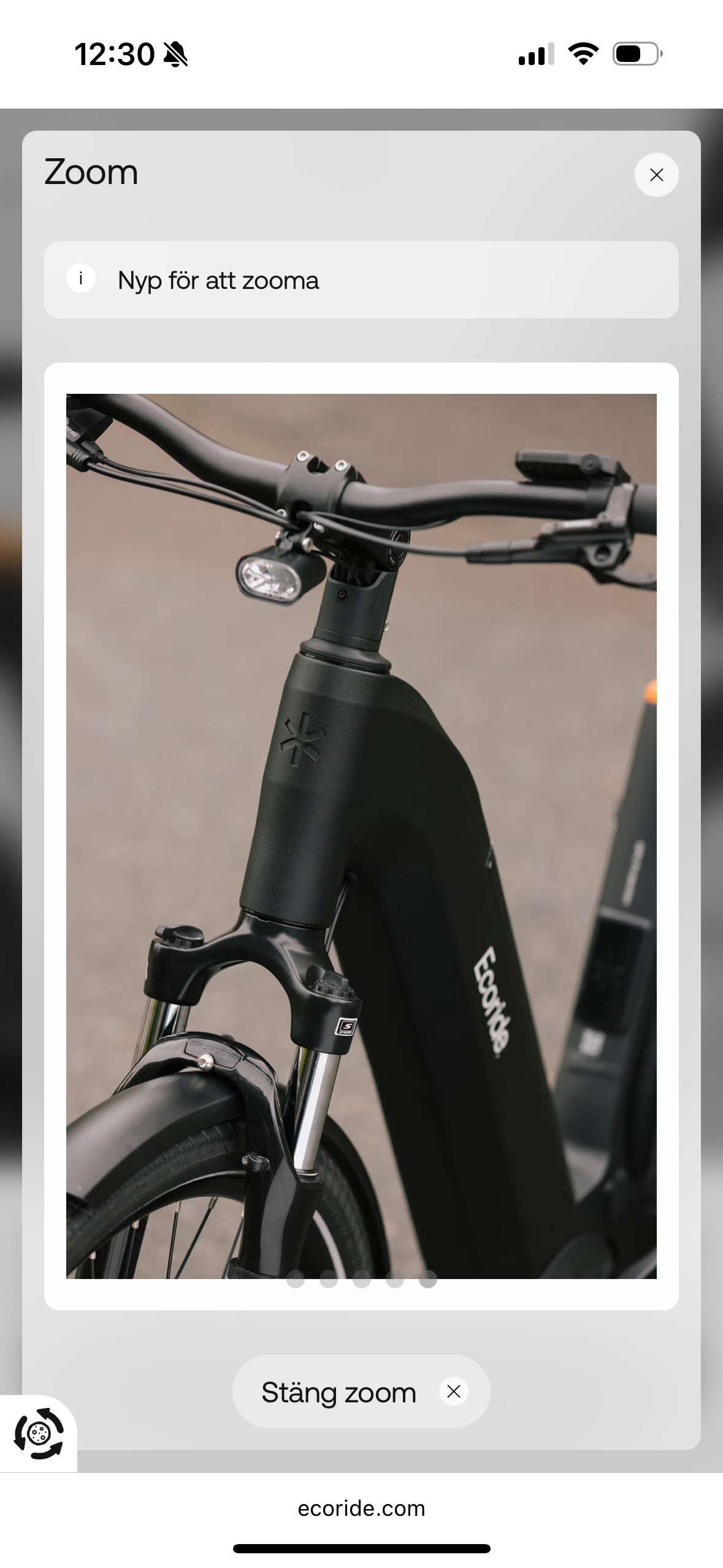 Ecoride Tripper 4 Hybrid | Navmotor | Skivbroms - 5