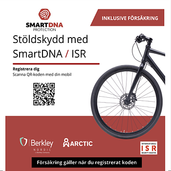 ISR-Märkning Cykel/Barnvagn inkl. FÖRSÄKRING